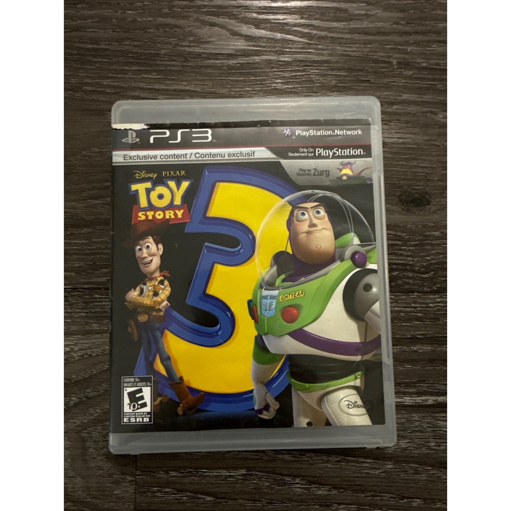 Disney Pixar Toy Story 3 Sony PlayStation 3 PS3 Game Action Adventure Zurg PSN